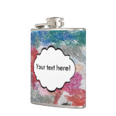 Crayons-Textur Flachmann (Links)