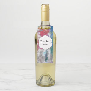 Crayons-Textur Flaschenanhänger