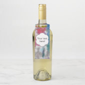 Crayons-Textur Flaschenanhänger (Auf Flasche)