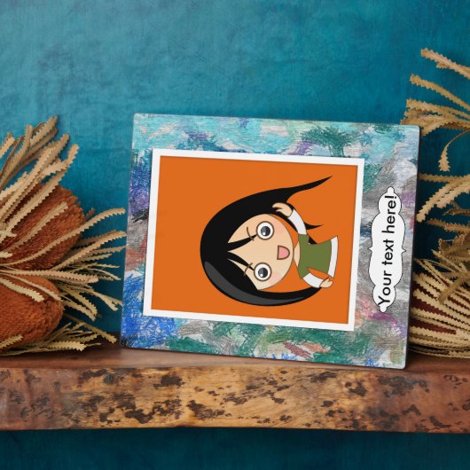 Crayons-Textur Fotoplatte (Seite)