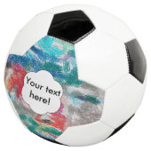 Crayons-Textur Fußball (Dreiviertel)