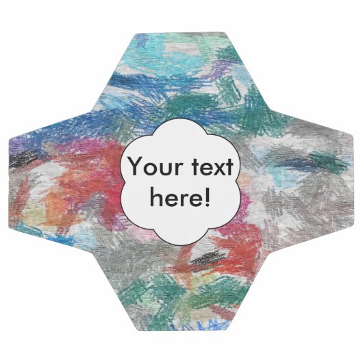 Crayons-Textur Fußball (Flach)