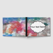 Crayons-Textur Gästebuch (Voll)
