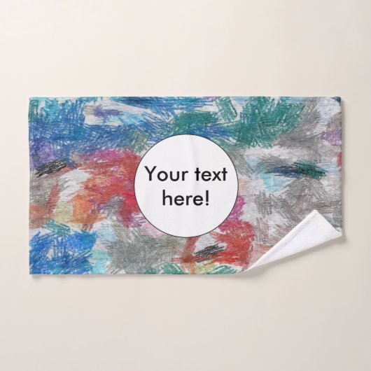 Crayons-Textur Handtuch (Handtuch)