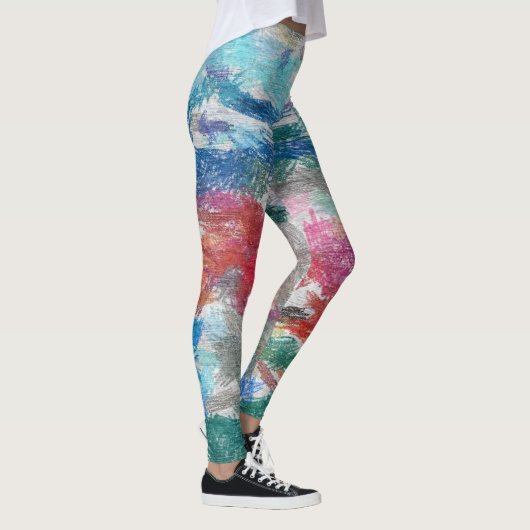 Crayons-Textur Leggings (Rechts)