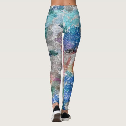 Crayons-Textur Leggings (Rückseite)