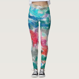Crayons-Textur Leggings