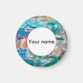 Crayons-Textur Magnet (Vorne)