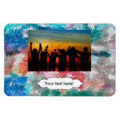 Crayons-Textur Magnet (Horizontal)