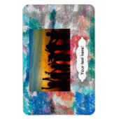 Crayons-Textur Magnet (Vertikal)