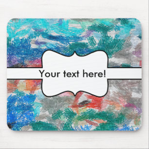 Crayons-Textur Mousepad