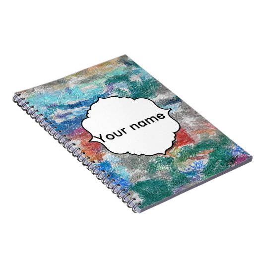 Crayons-Textur Notizblock (Rechte Seite)