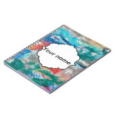 Crayons-Textur Notizblock (Linke Seite)