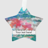 Crayons-Textur Ornament (Rückseite)