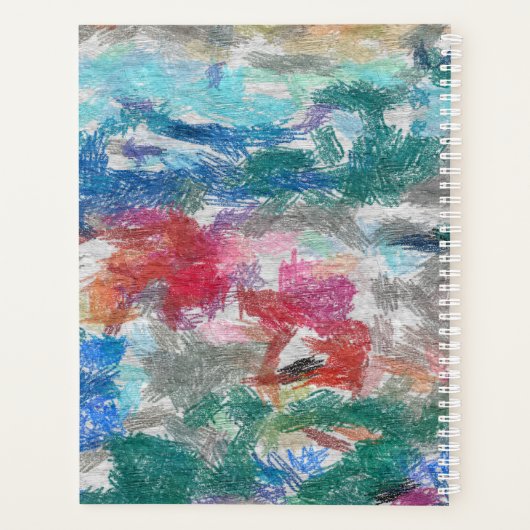 Crayons-Textur Planer (Rückseite)