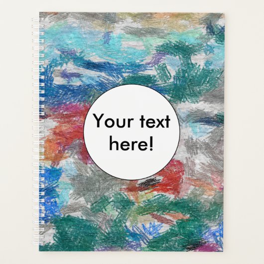 Crayons-Textur Planer (Vorderseite)