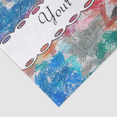 Crayons-Textur Seidenpapier (Ausschnitt)