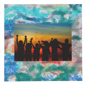 Crayons-Textur Würfel (Vorderseite)