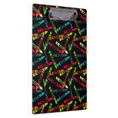 Crayons zurück in die Schule Klemmbrett (Rechts)