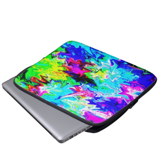 Crazed River...... Laptopschutzhülle (Vorne Knopf)