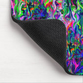 Crazee Squiggly Garten.... Mousepad (Ecke)
