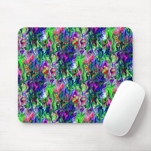 Crazee Squiggly Garten.... Mousepad (Mit Mouse)