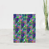 Crazee zitternder Garten... Karte (Vorderseite)