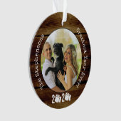 Craziest Year 2020 Toilettenpapier Funny Foto Ornament (Vorderseite)