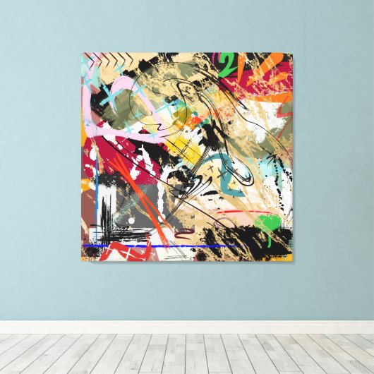 Crazy 2 leinwanddruck (Insitu (Holzboden))