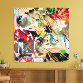 Crazy 2 leinwanddruck (Insitu (Wohnzimmer))