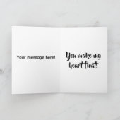 Crazy 4 U Valentine's Day Card Karte (Innenseite)
