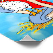 Crazy a Cool Chicks | Hühnerart Poster (Ecke)