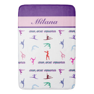 Crazy About Gymnastics Badematte
