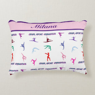 Crazy About Gymnastics Dekokissen