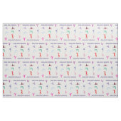 Crazy About Gymnastics Fabric Stoff (Yard (91,4 cm))
