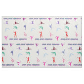 Crazy About Gymnastics Fabric Stoff (Fat Quarter (45,7 x 55,9 cm))