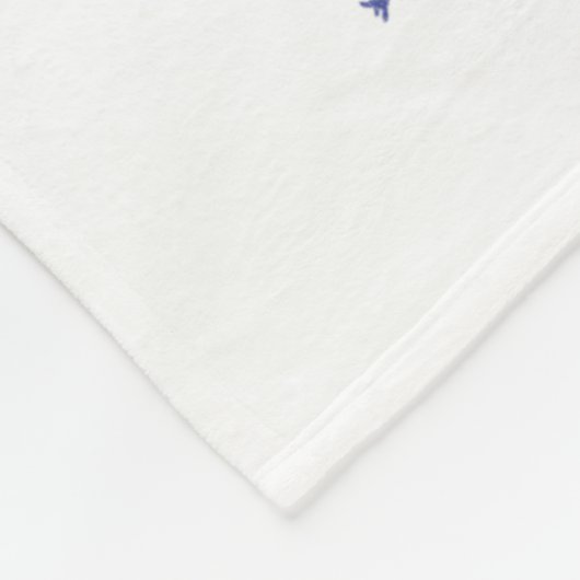 Crazy About Gymnastics Fleecedecke (Ecke)