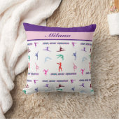 Crazy About Gymnastics Kissen (Decke)