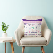 Crazy About Gymnastics Kissen (Stuhl )