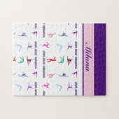 Crazy About Gymnastics Puzzle (Horizontal)