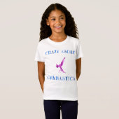 Crazy About Gymnastics T - Shirt (Vorne ganz)