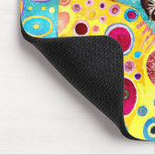 Crazy Abstrakte Coole Katzen Mousepad (Ecke)