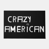 Crazy American DOOR MAT Fußmatte (Vorderseite)