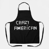CRAZY-AMERIKANISCHE SCHÜRZE (Vorderseite)