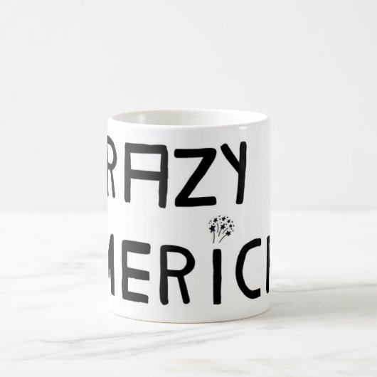 CRAZY-AMERIKANISCHE TASSE (Mittel)