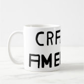 CRAZY-AMERIKANISCHE TASSE (Links)