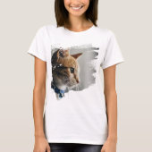 Crazy and Funny Cat T-Shirt (Vorderseite)