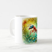 Crazy Ant 180924AREF139 - Watercolor Kaffeetasse (Vorderseite Links)
