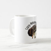 Crazy Anteater Keeper Kaffeetasse (Vorderseite Links)