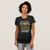 Crazy Arborist Ehefrau Christliche Mutter T-Shirt (Vorne ganz)